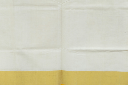Plain Golden border saree