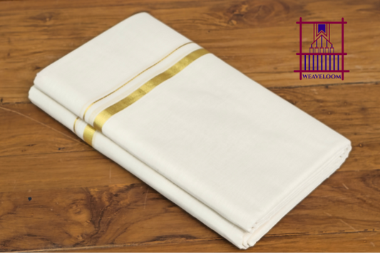 0.5 inch Golden bordered Men’s Dothi