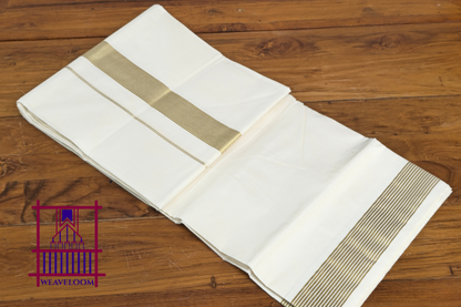 Golden line border Men’s Dothi