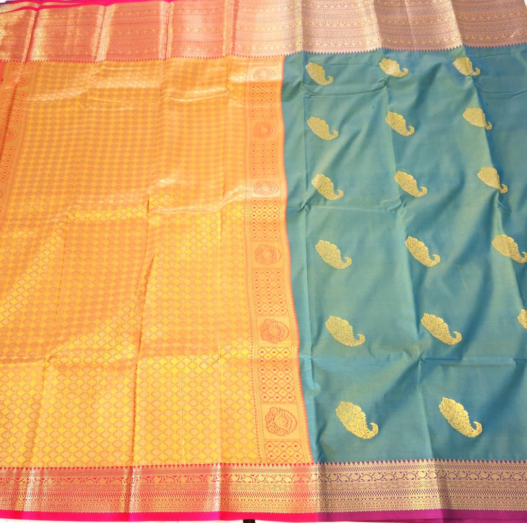 P000050 SEMI SILK SAREE