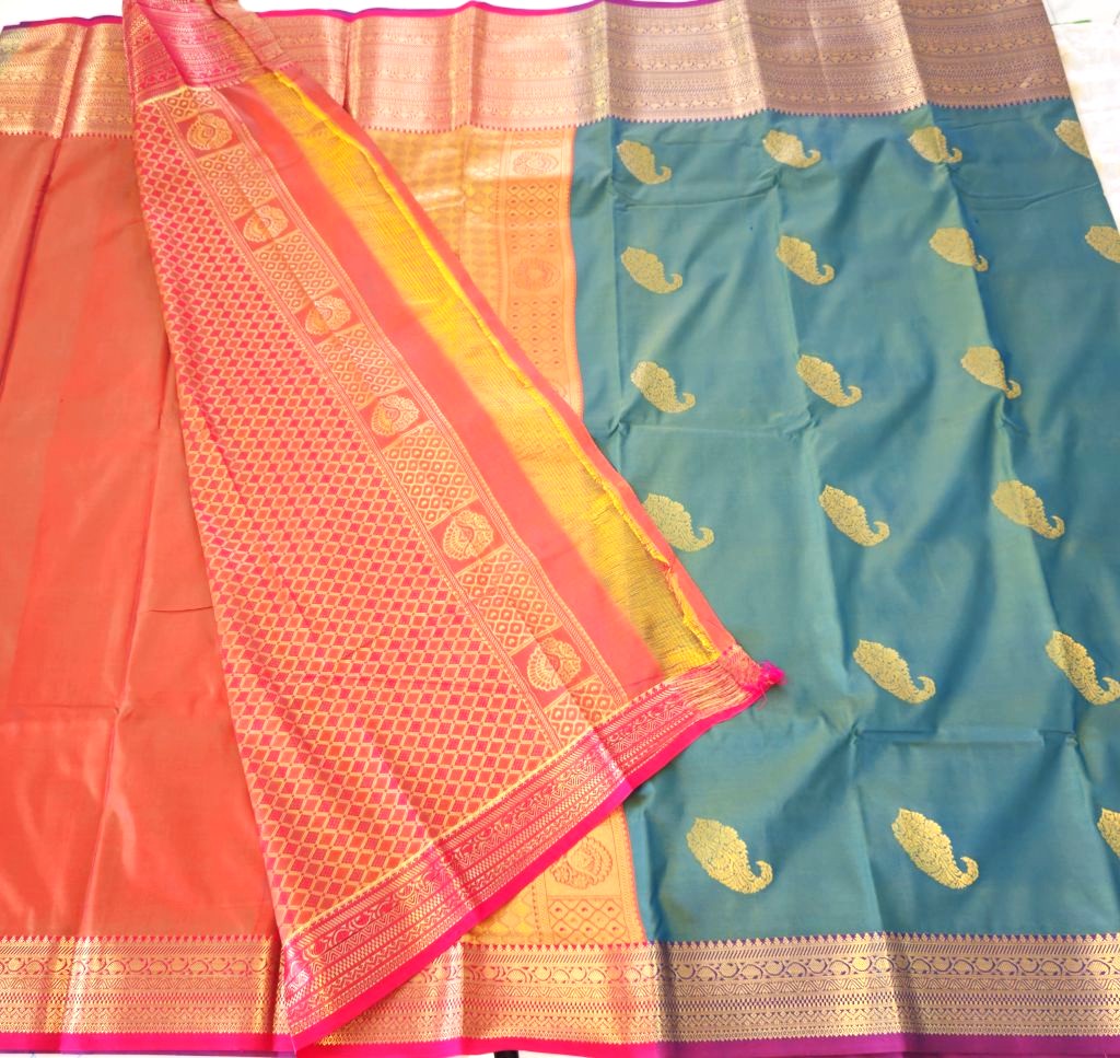 P000050 SEMI SILK SAREE